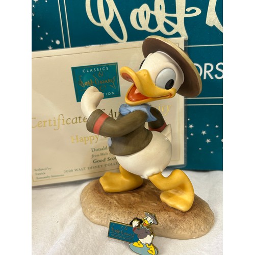 313 - Walt Disney Interest. Boxed figurines. Showcase Collection: All Aboard, For You, Hole In One, Specia... 