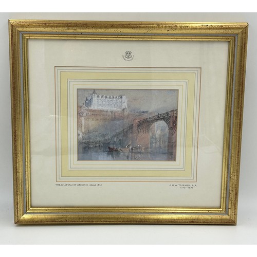 1377 - Collection of six Oxford University limited edition prints The Rivers of France Collection by JMW Tu... 