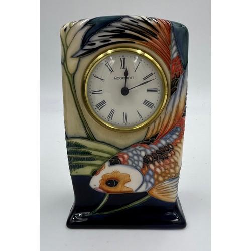 168 - A boxed Quiet Waters mantel clock, dated 2002.