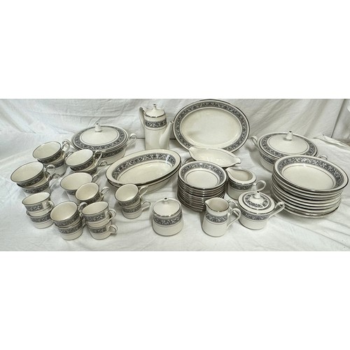 149 - A large quantity of Noritake Ivory China in the Prelude pattern, consisting of 2 serving dishes with... 