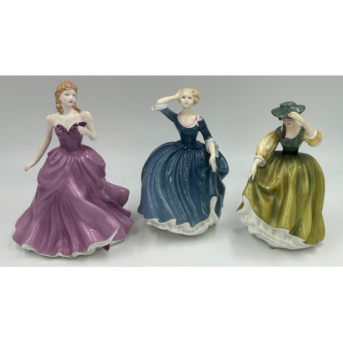 126 - A group of Royal Doulton figures comprising Tina HN 3494, Lucy HN 3653, Marilyn HN 3002, Country Ros... 