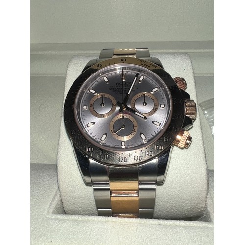 757 - A gentleman's Rolex Oyster Perpetual Cosmograph Daytona stainless steel automatic wristwatch, circa ... 