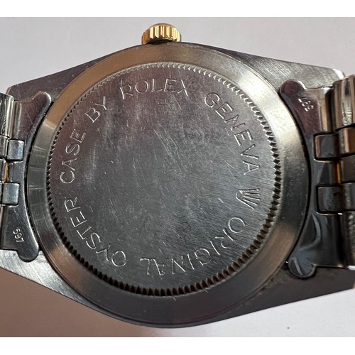 794 - A Tudor Prince Oysterdate rotor self-winding bi-metal date wristwatch. Rolex crown and case. 

In go... 