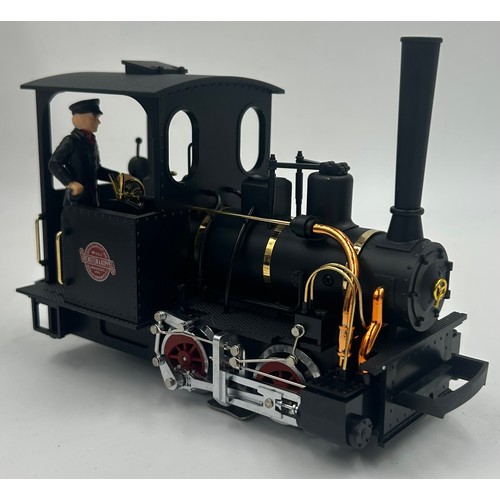 1231 - L.G.B Lehman. A boxed L.G.B. G Scale 20140 Orenstein & Koppel 0-4-0 Tank Engine, in black together w... 