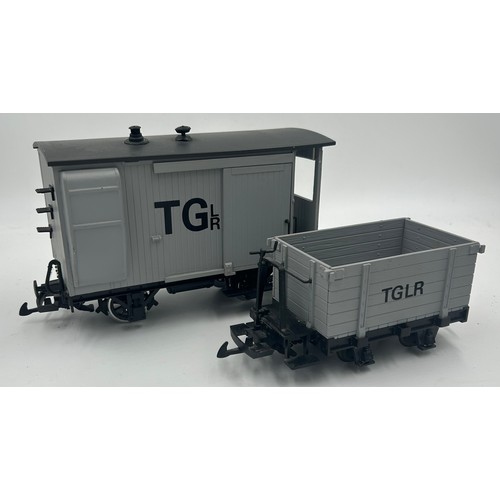 1231 - L.G.B Lehman. A boxed L.G.B. G Scale 20140 Orenstein & Koppel 0-4-0 Tank Engine, in black together w... 