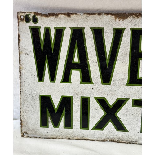 1237 - An original vintage enamel advertising sign for Waverley Mixture. Measuring 61cm x 30.5cm