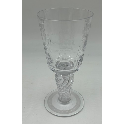 274 - A selection of glassware to include Thomas Webb flower vase, Stuart Crystal Decanter, David Smith 25... 