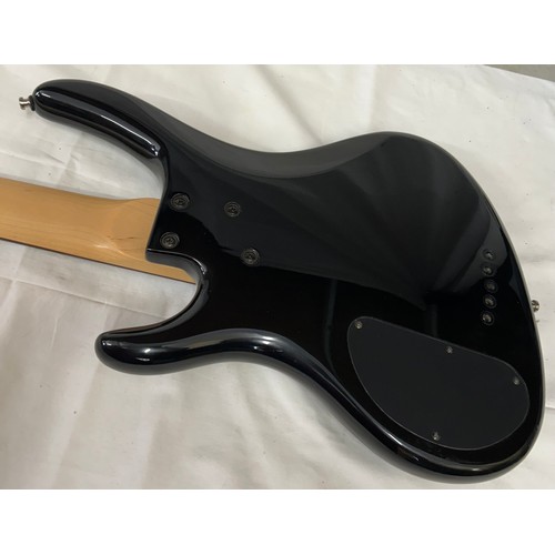 A Washburn Bantam RB-2500 5-string active electric bass guitar