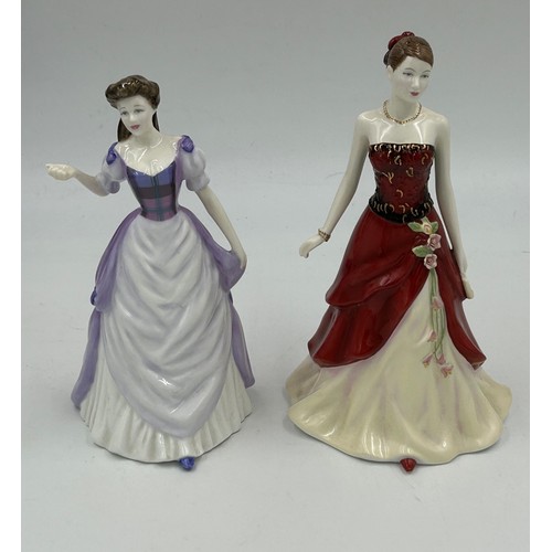 88 - Eleven Royal Doulton figurines to include: Figure of the Year 2004 Classics Susan HN4532,1993 Specia... 