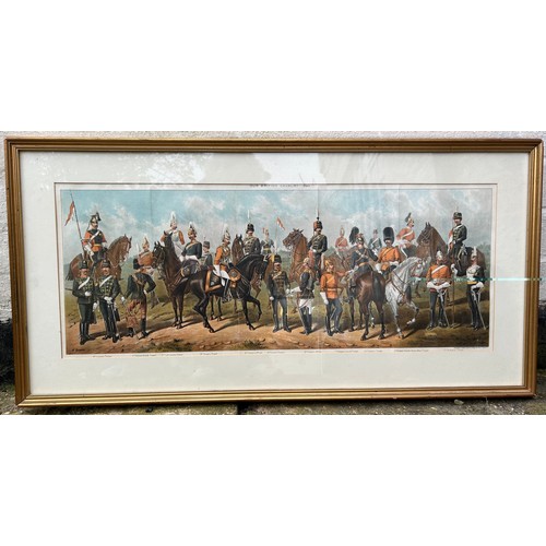 1383 - 'Our British Cavalry 1890' by Richard Simkin. A chromolithograph in Holland by Emrik & Binger, Londo... 