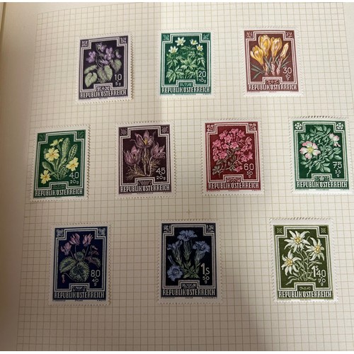 744 - Nine albums of stamps. G.B., Commonwealth and World. Strength in George VI stamps. Mainly short sets... 