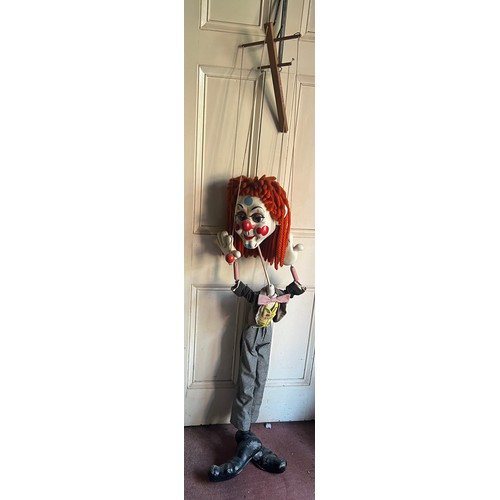 1063 - A Pelham Puppet clown, 123cm h.