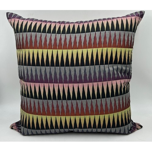 895 - Two contemporary Margo Selby cushions 55 x 55cm and another cushion 43 x 30cm together with Margo Se... 