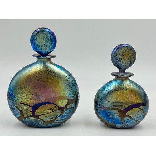 470 - Isle of Wight Studio Glass from the Nightscape Collection designed by Michael Harris to include: 2 x... 