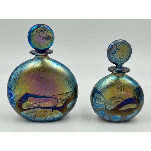 470 - Isle of Wight Studio Glass from the Nightscape Collection designed by Michael Harris to include: 2 x... 