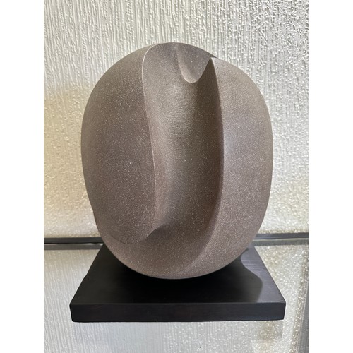 337 - James Oughtibridge (born 1977);  A large ceramic sculpture. Total height on base 37cm h approx. Scul... 