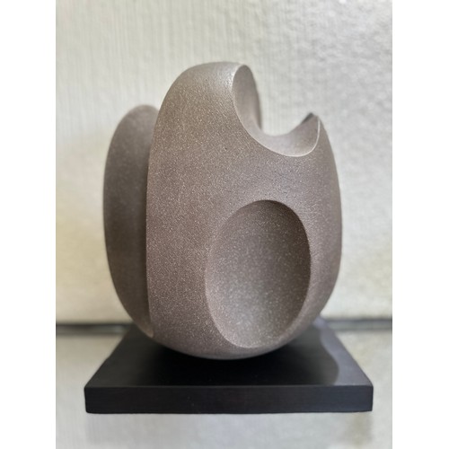 337 - James Oughtibridge (born 1977);  A large ceramic sculpture. Total height on base 37cm h approx. Scul... 