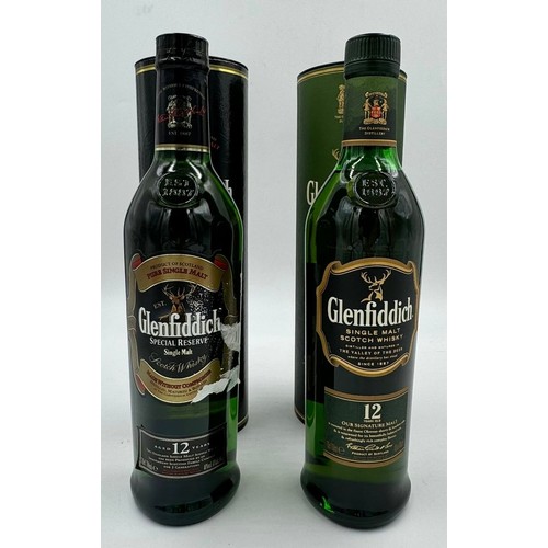 1228 - Glenfiddich Special Reserve single malt Scotch whisky 12 years old 70cl 40 vol. Together with Glenfi... 