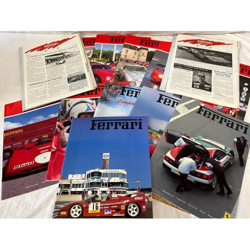 908 - A quantity of Ferrari magazines to include:  The Journal of the Ferrari Owner's Club, issues 34-81 i... 