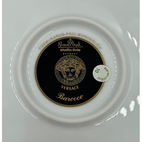 300 - A large Rosenthal Versace Barocco bowl 12cm h x 25cm d.