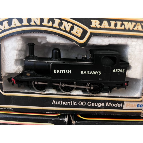 1095 - Boxed Mainline Railways OO gauge to include 37-059 0-6-0 2251 Class Collett Locomotive B.R. Black, 3... 