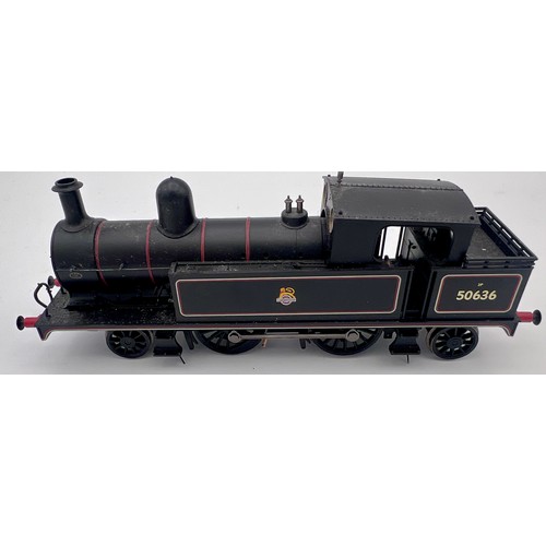 1101 - Bachmann 'OO' Gauge 31-166 L&YR 2-4-2 Tank 50636 BR Black Early Emblem Locomotive - Boxed