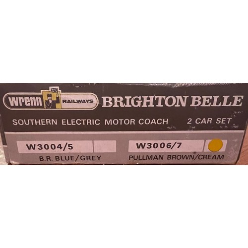 1103 - A boxed Wrenn W3004/5 OO gauge Class 5-BEL Southern Electric Pullman Motor Coach 'Brighton Belle' 2-... 