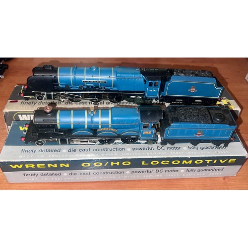 1105 - Two boxed Wrenn 00/H0 scale W2229 Duchess Class 8P 4-6-2 46242 City of Glasgow together with 4-6-0 '... 