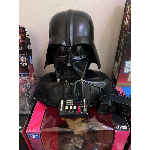 1087 - Star Wars items to include The Phantom Menace Darth Maul Rubiks Cube x 2, 6 x Hasbro Episode I figur... 