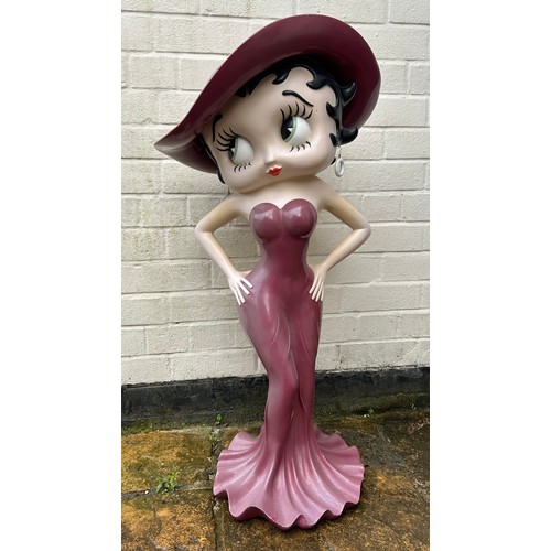 1075 - A large Betty Boop figurine, 2007 king features syndicate 95cm h.