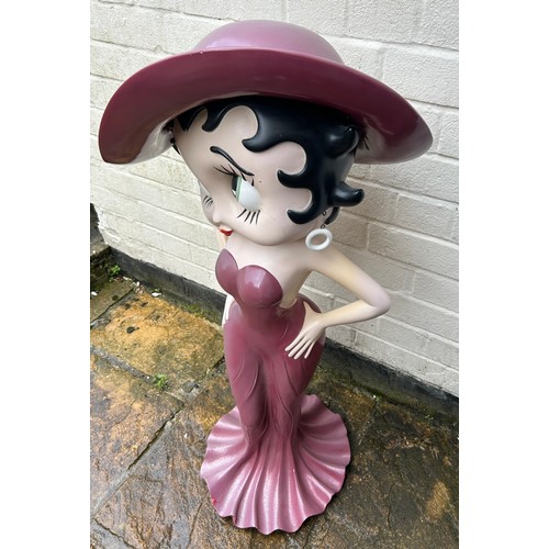 1075 - A large Betty Boop figurine, 2007 king features syndicate 95cm h.