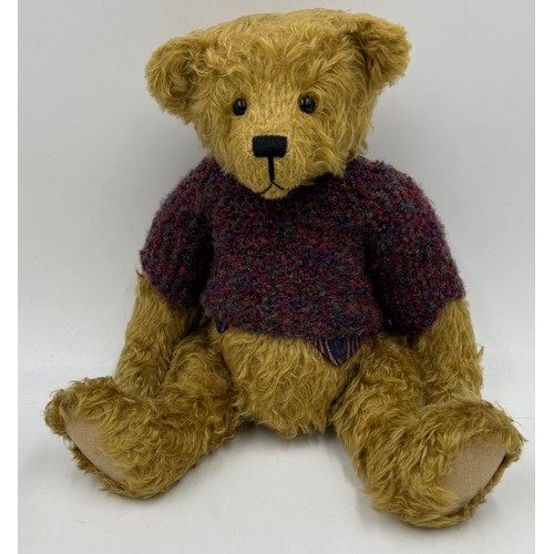 1078 - Three Bear Bits designed by Jean Ashburner 'Sundays Bear' 42cm limited edition 7/8,'Dimitri' 30cm  l... 