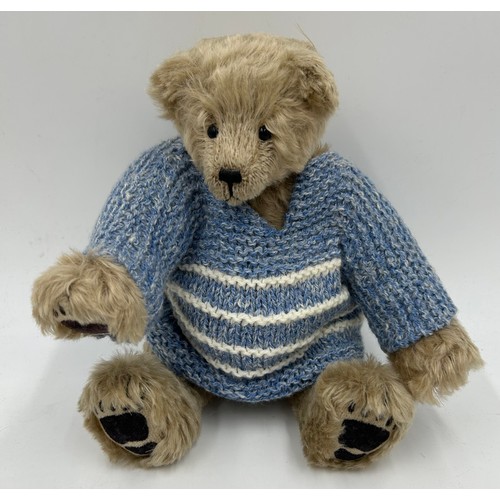 1078 - Three Bear Bits designed by Jean Ashburner 'Sundays Bear' 42cm limited edition 7/8,'Dimitri' 30cm  l... 