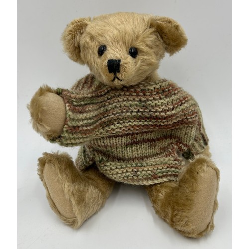 1078 - Three Bear Bits designed by Jean Ashburner 'Sundays Bear' 42cm limited edition 7/8,'Dimitri' 30cm  l... 