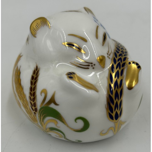 370 - A set of eight Royal Crown Derby paperweights, The Mulberry Hall Shopper Bear, Teddy Bear (Waving), ... 