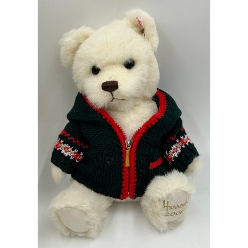 1081 - A Steiff limited edition Harrods Alexander 2006 Christmas teddy bear, 233 of 1500, in original box w... 