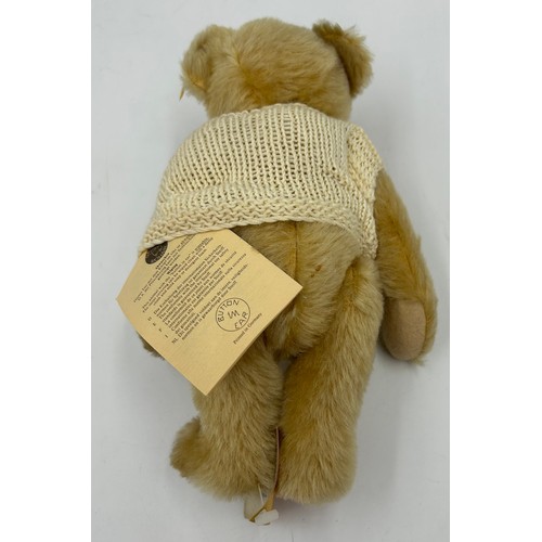 1081 - A Steiff limited edition Harrods Alexander 2006 Christmas teddy bear, 233 of 1500, in original box w... 