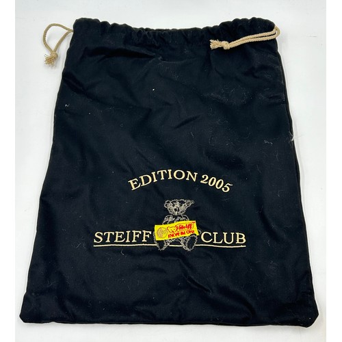 1082 - Richard Steiff Teddy Bear Club Edition 2005 in grey 30cm No. 136 with certificate, Steiff Club Event... 