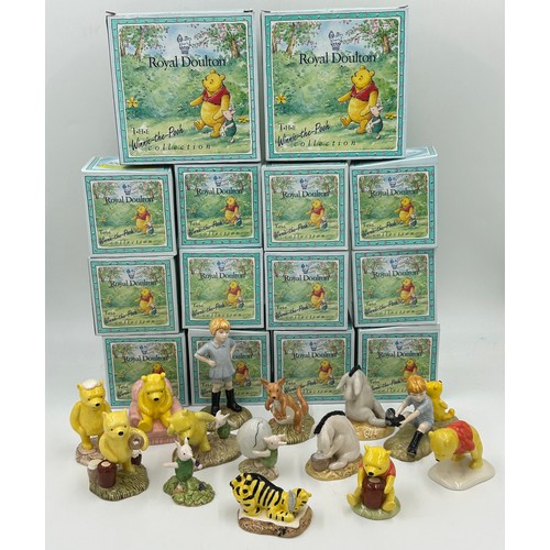 364 - Royal Doulton boxed porcelain figures from the 'Winnie the Pooh' collection including Winnie The Poo... 