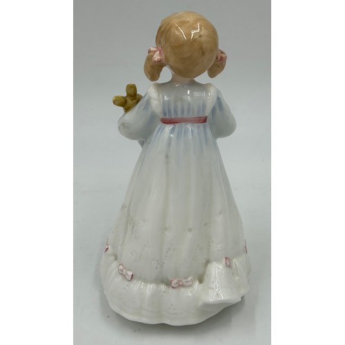 258 - Four Royal Doulton figurines to include 'Tumbling' HN 3289 limited edition 84/2500 with certificate ... 