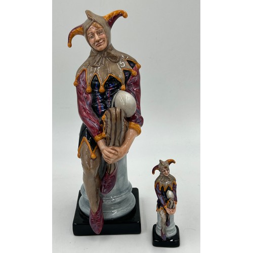 258 - Four Royal Doulton figurines to include 'Tumbling' HN 3289 limited edition 84/2500 with certificate ... 