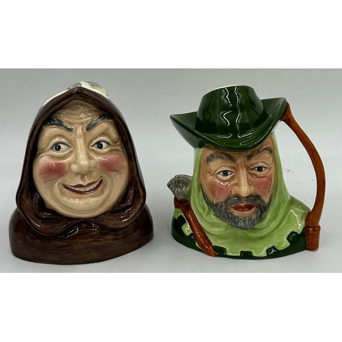 264 - A collection of Sylvac Staffordshire Toby Jugs to include Friar Tuck, Robin Hood, Sheriff of Notting... 