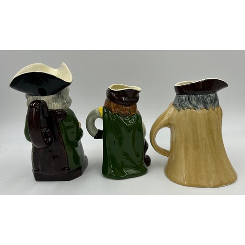 264 - A collection of Sylvac Staffordshire Toby Jugs to include Friar Tuck, Robin Hood, Sheriff of Notting... 