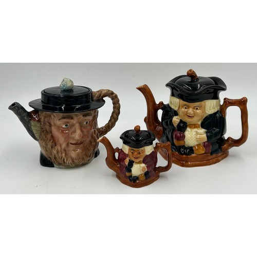 264 - A collection of Sylvac Staffordshire Toby Jugs to include Friar Tuck, Robin Hood, Sheriff of Notting... 