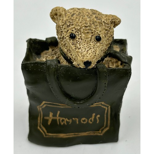 1068 - A collection of 1997 Edward Harrod Bears from Harrods of Knightsbridge by Peter Fagan all with boxes... 