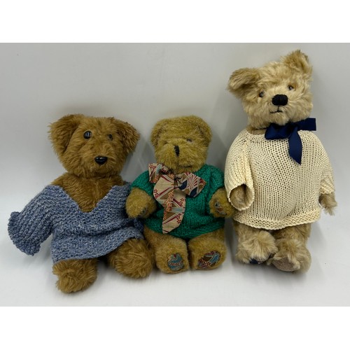 1072 - An Assortment of Bears to include 4 x Hermann Original, Disney, Grey Plush, Barb Butcher, 3 x Big So... 