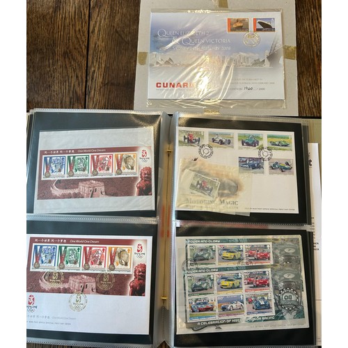 743 - An accumulation of Great Britain, Channel Islands, Gibraltar and World stamps to include a large sel... 