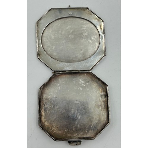 810 - Hallmarked silver to include : two shell shaped dishes on three ball feet, Birmingham 1902 by Atkin ... 