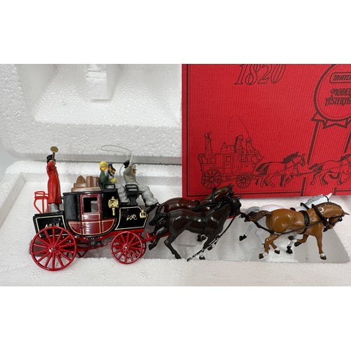 1113 - Matchbox Models of Yesteryear to include YS-39 passenger coach and horses C.1820 x 2, y10 1932 A&C T... 