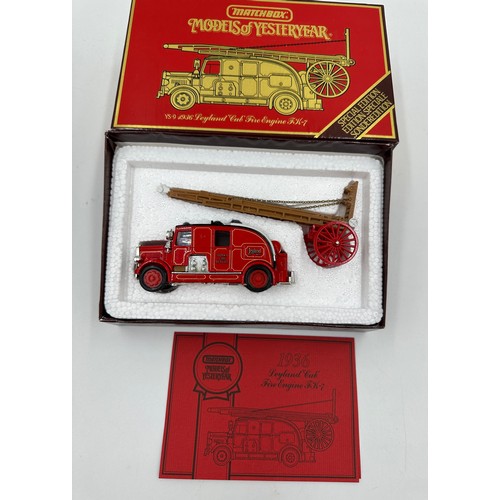 1113 - Matchbox Models of Yesteryear to include YS-39 passenger coach and horses C.1820 x 2, y10 1932 A&C T... 